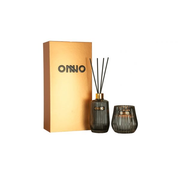 ONNO COLLECTION | Onno Collection | Eclectic Gifset | Candle & Diffuser | Zanzibar