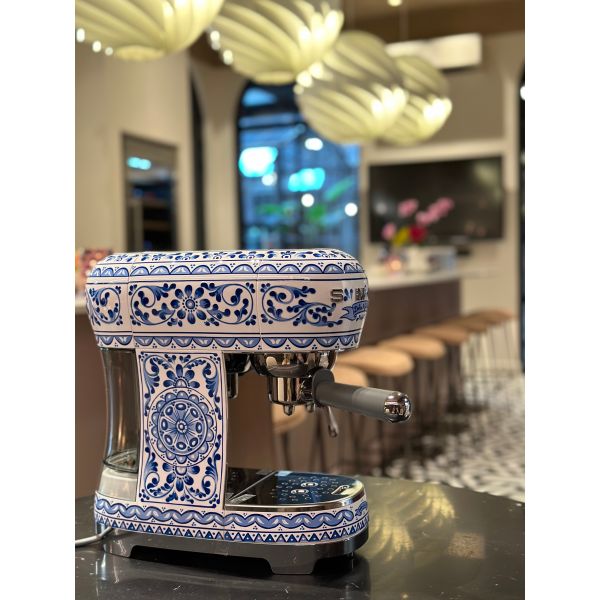 SMEG | Dolce & Gabbana | Blu Mediterraneo | Espresso machine