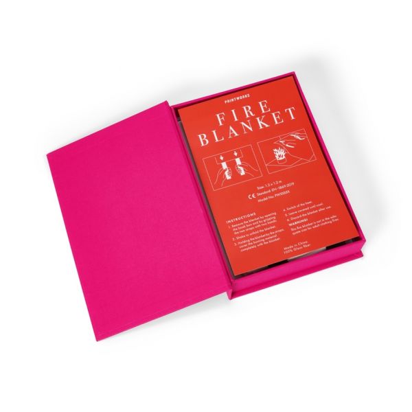 VORSPAGET HOME | Fire Blanket Book | Cerise