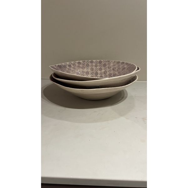 WONKI WARE | Wonki Ware | Salade Schaal | L | Aubergine