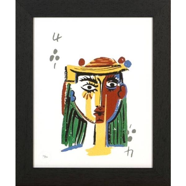 PICASSO | Picasso | Print met lijst | Women's Playing Card | 584A