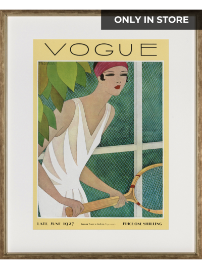 Vogue Covers Print met lijst Vogue June 1927 - Vorspaget Home